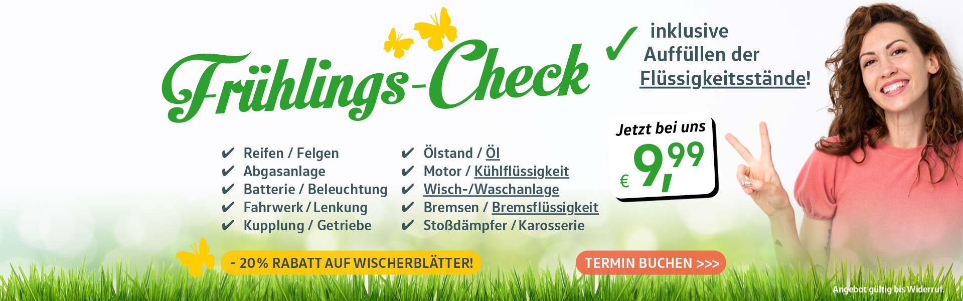 Frühlingscheck bei Borgmann Krefeld