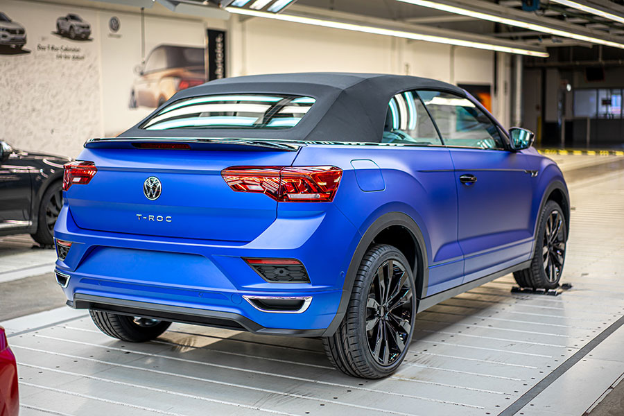 Leasing-Angebot: VW T-Roc Cabrio "Edition Blue"