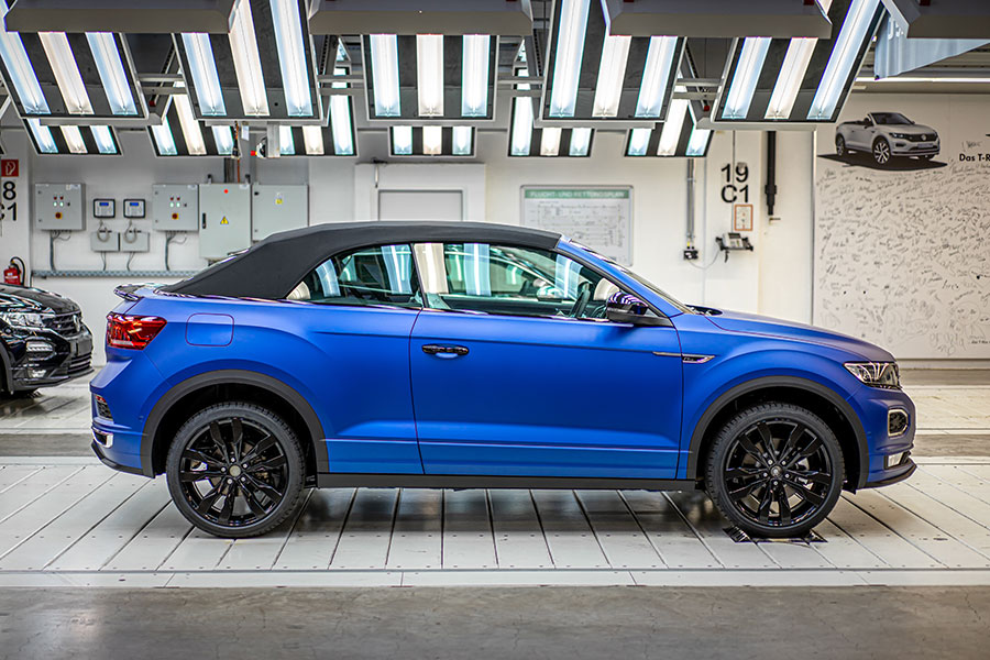 Leasing-Angebot: VW T-Roc Cabrio "Edition Blue"