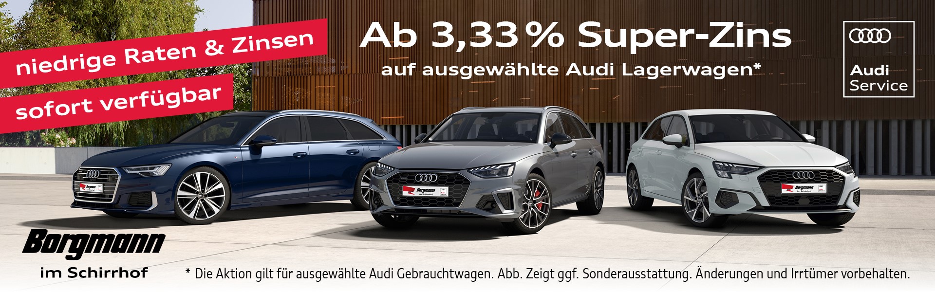 Audi Super-Zins-Aktion