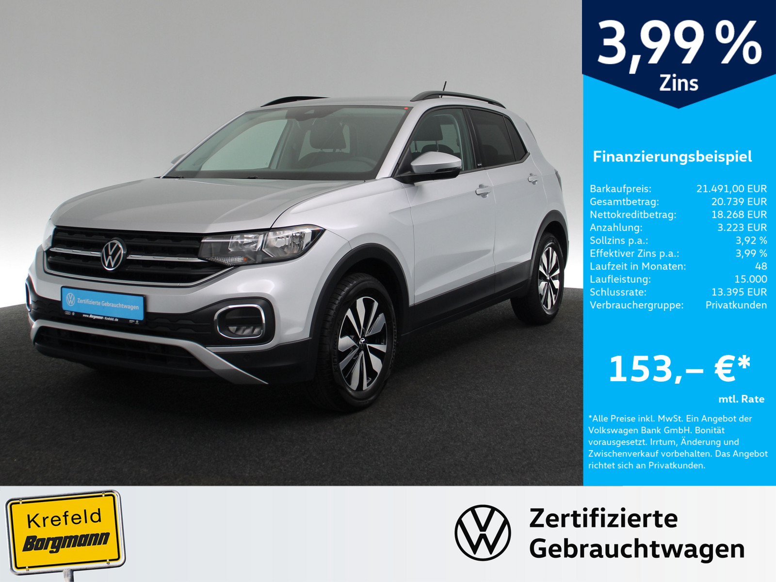 VW T-Cross 1.0 TSI Move