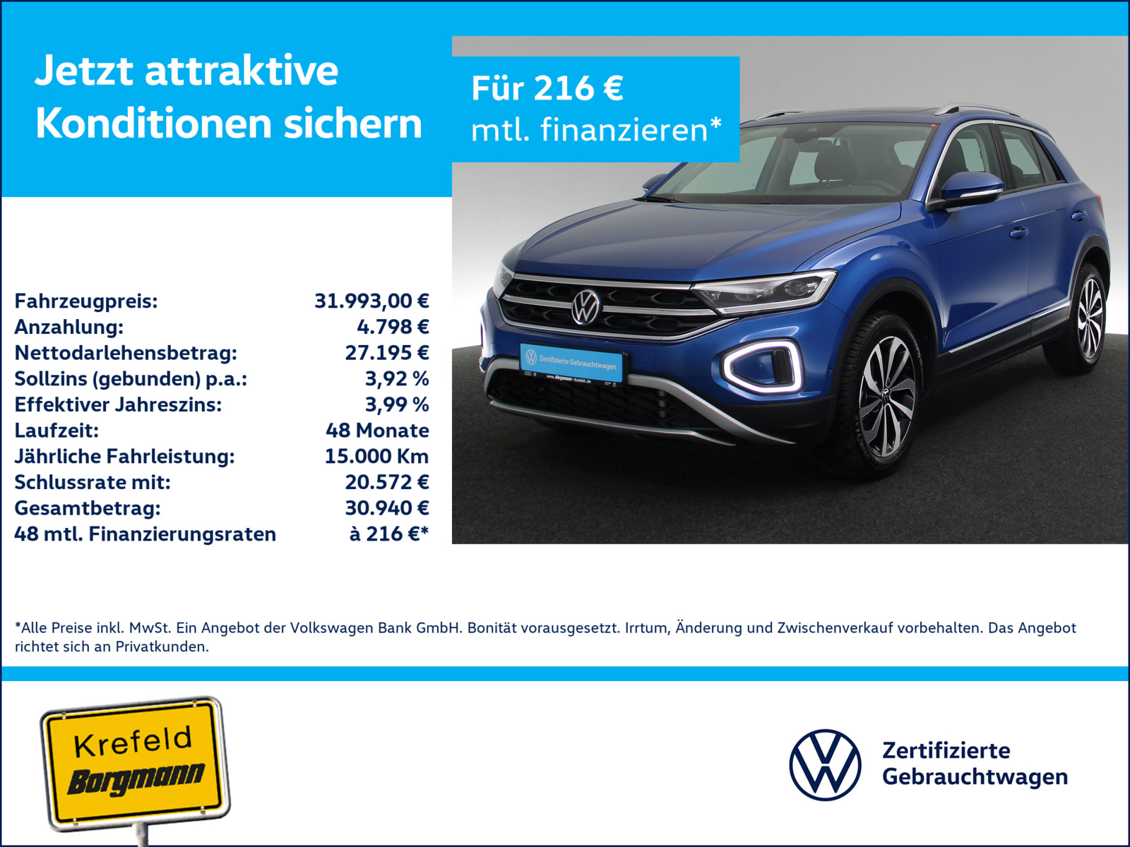 VW T-Roc 1.5 TSI Style