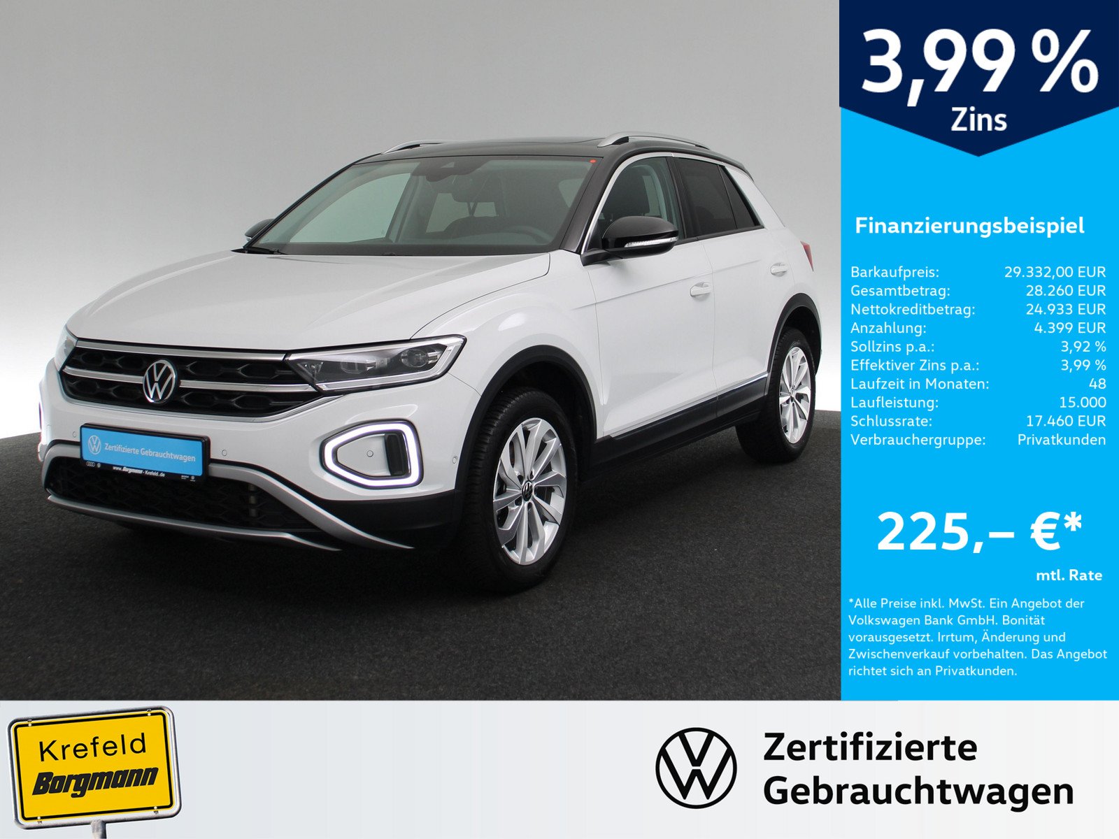 VW T-Roc 1.5 TSI Style