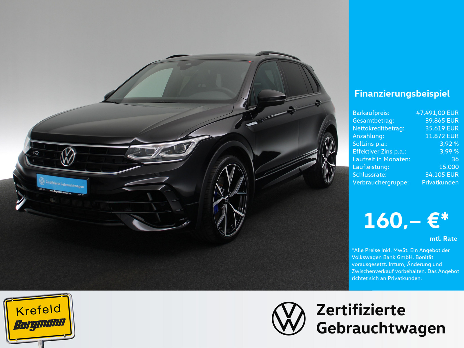 VW Tiguan 2.0 TSI R 4Motion