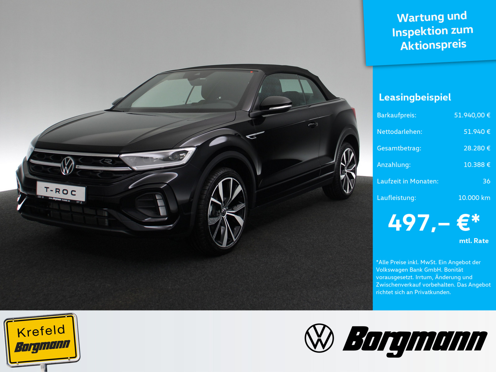 VW T-Roc Cabriolet 1.5 TSI R-Line