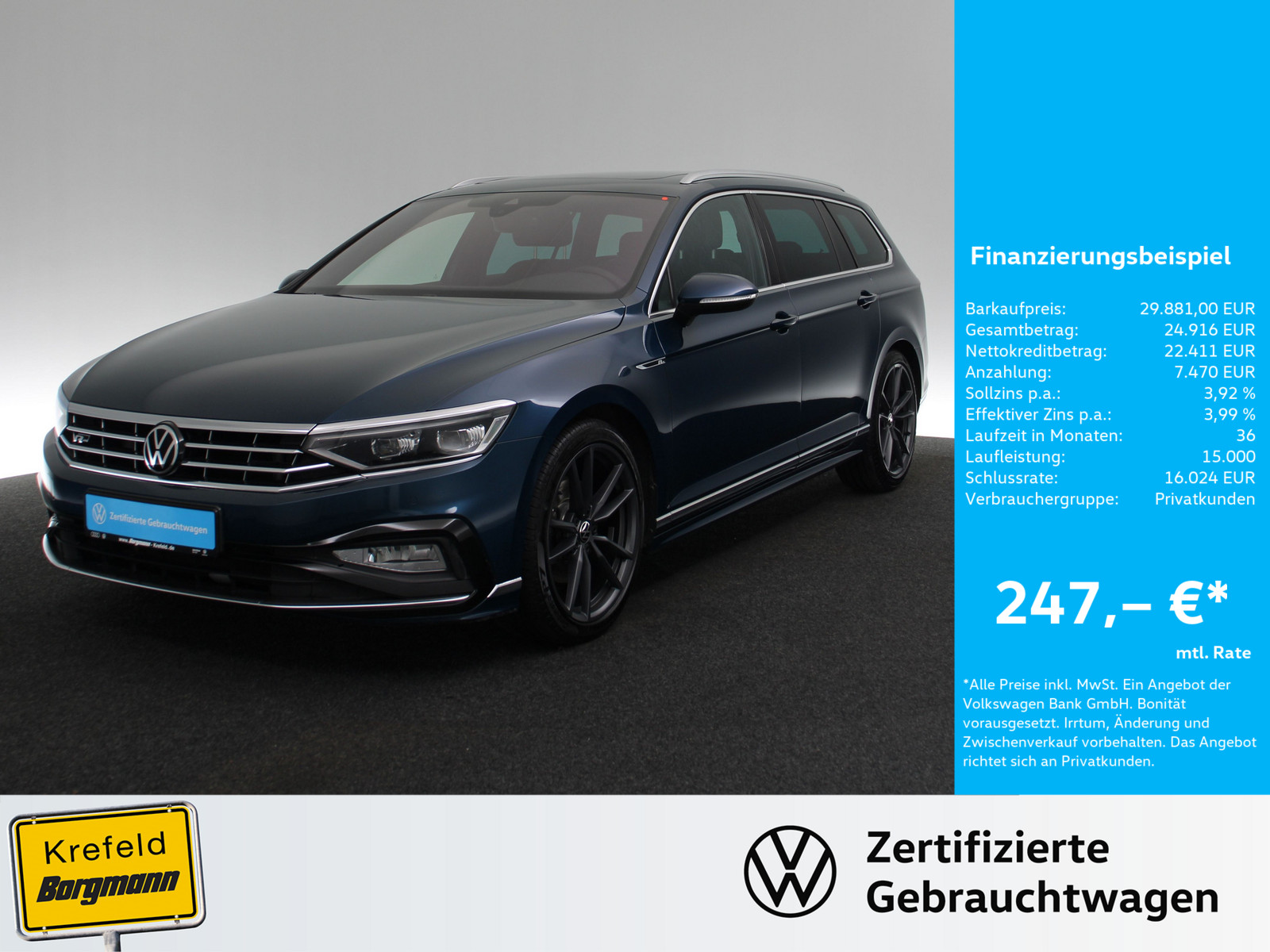 VW Passat Variant 2.0 TDI Elegance