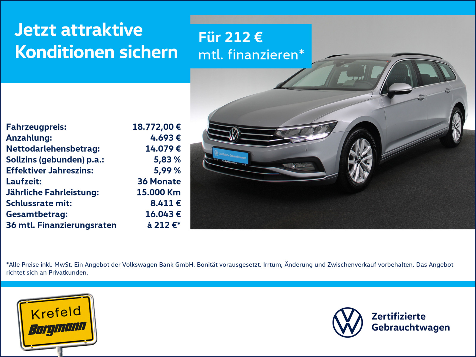 VW Passat Variant 2.0 TDI Business