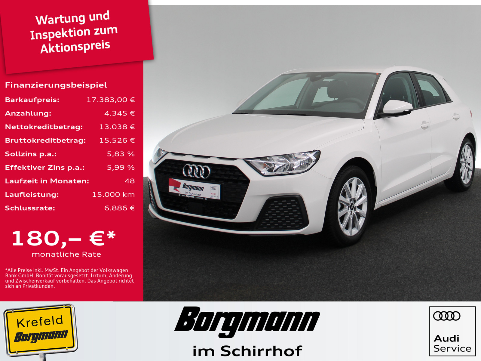 AUDI A1 Sportback 25 TFSI basis