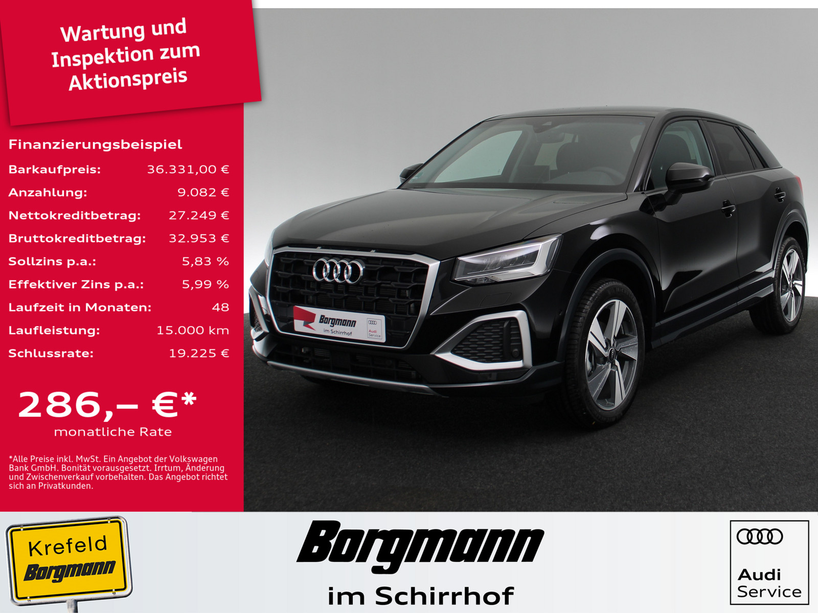 AUDI Q2 35 TFSI advanced