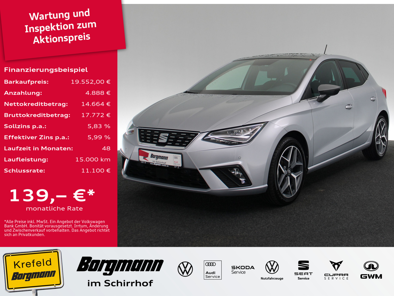 SEAT Ibiza 1.0 TSI Xcellence