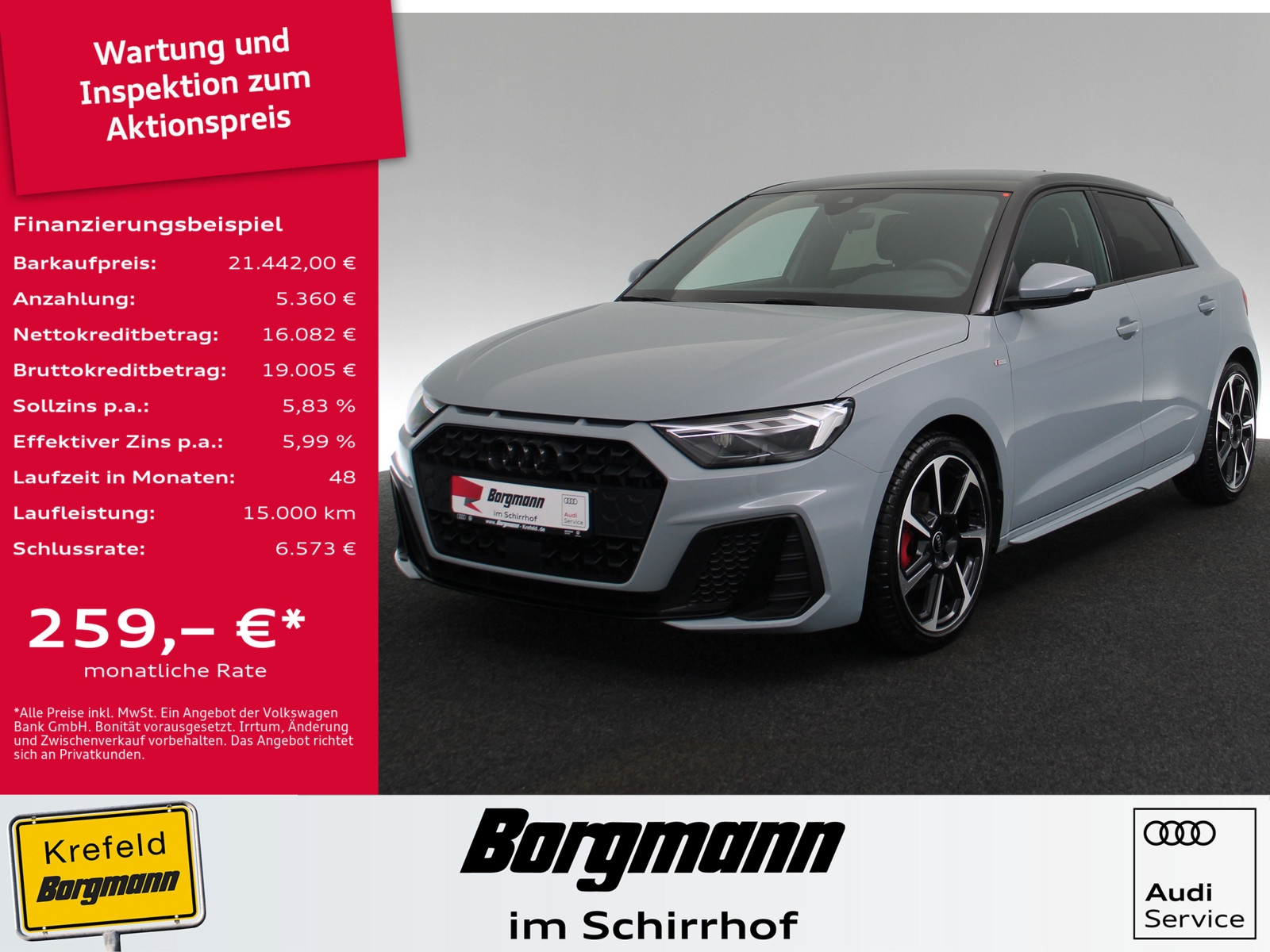 AUDI A1 Sportback 30 TFSI S line