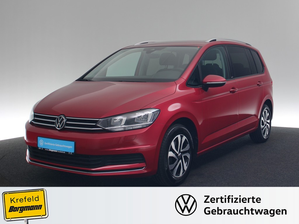 VW Touran 1,5TSI OPF 110 kW (150 PS) 7-Gang-Doppelkupplungsgetriebe DSG Active+Navi+AHK+Kamera