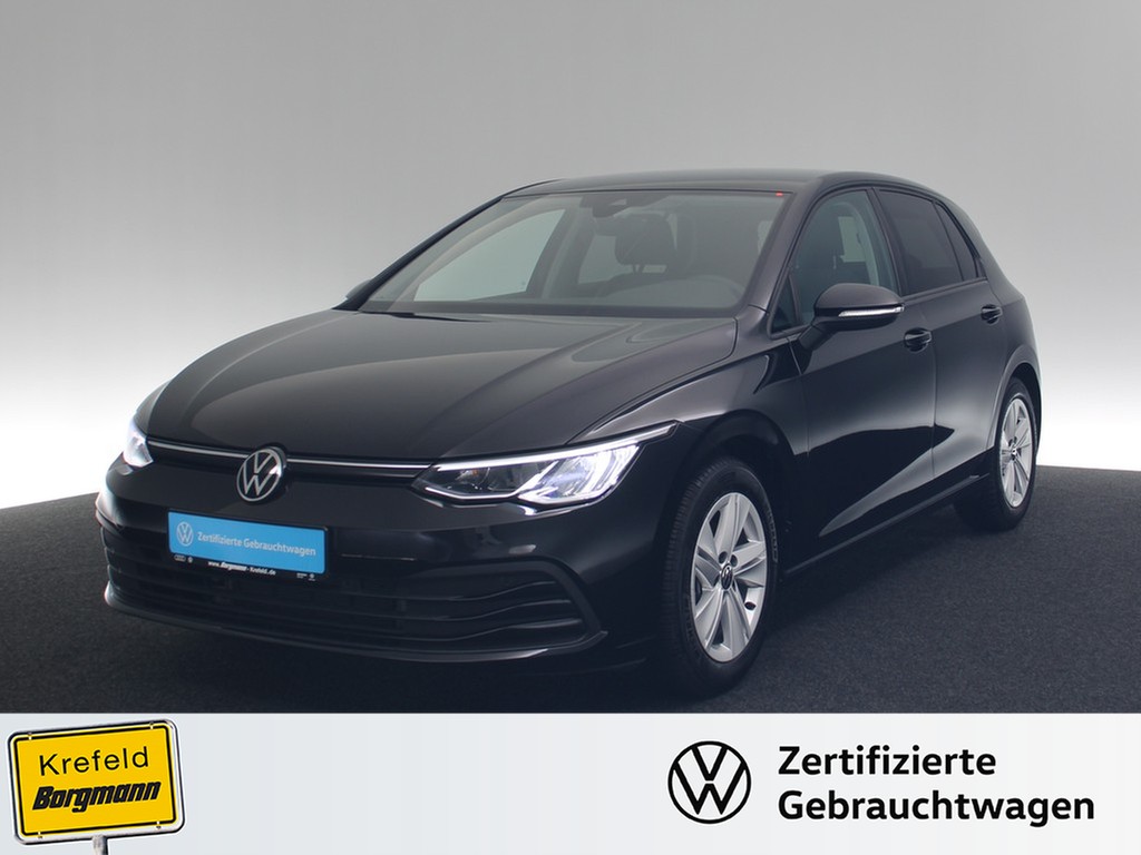 VW Golf 1,5eTSI OPF 110 kW (150 PS) 7-Gang-Doppelkupplungsgetriebe DSG LIFE+DAB+NAVI+PDC+SHZG