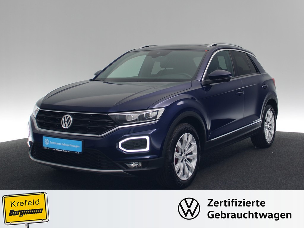 VW T-Roc Sport 1.5 l TSI OPF 110 kW (150 PS) 7-Gang-Doppelkupplungsgetriebe DSG Klima Navi