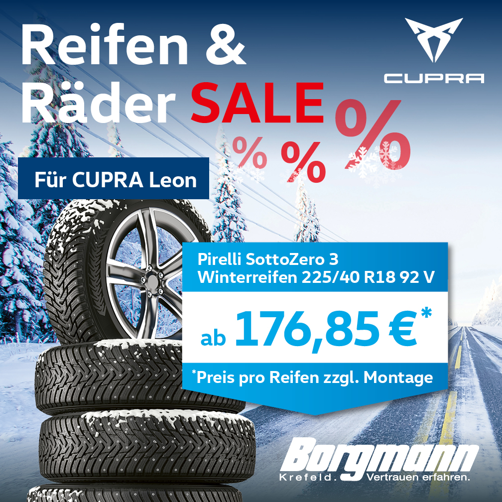  Reifen & Räder Sale Cupra Angebot