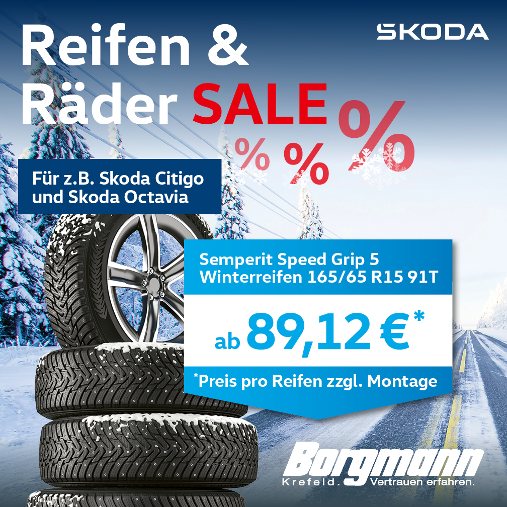  Reifen & Räder Sale Skoda Angebot