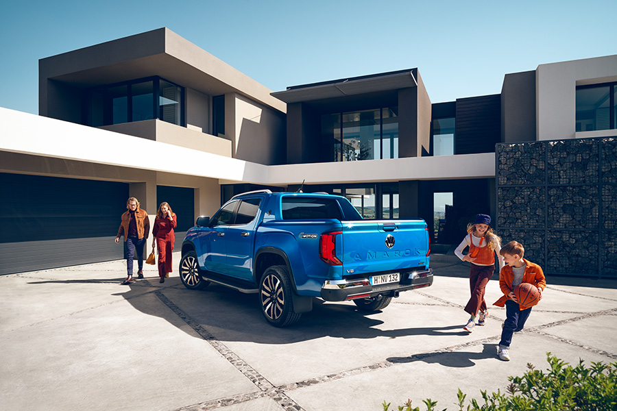 Der VW Amarok Aventura im Autohaus Borgmann