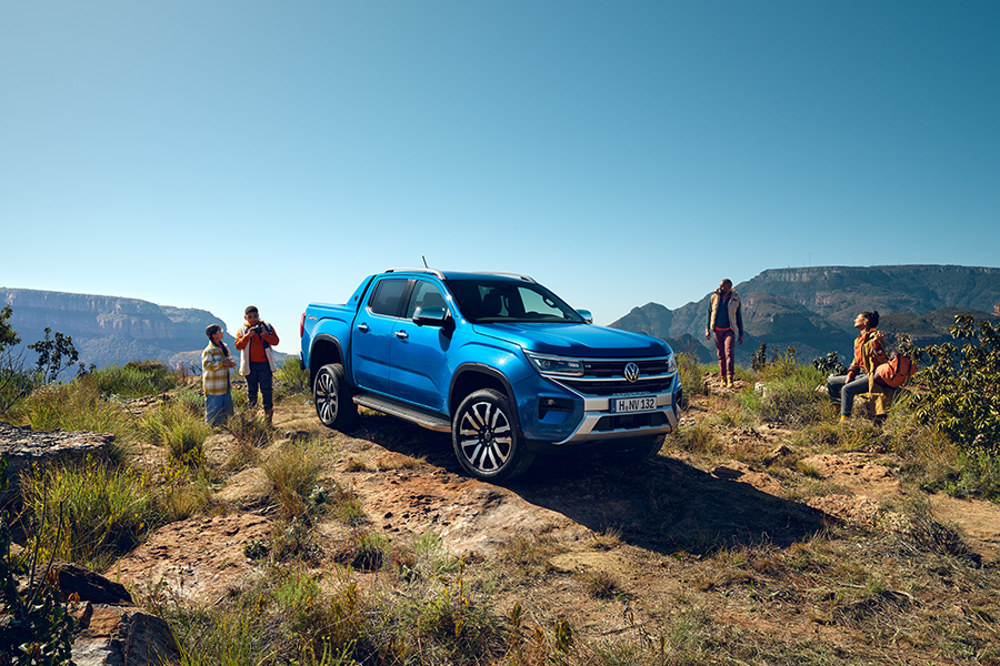 Der VW Amarok Aventura im Autohaus Borgmann