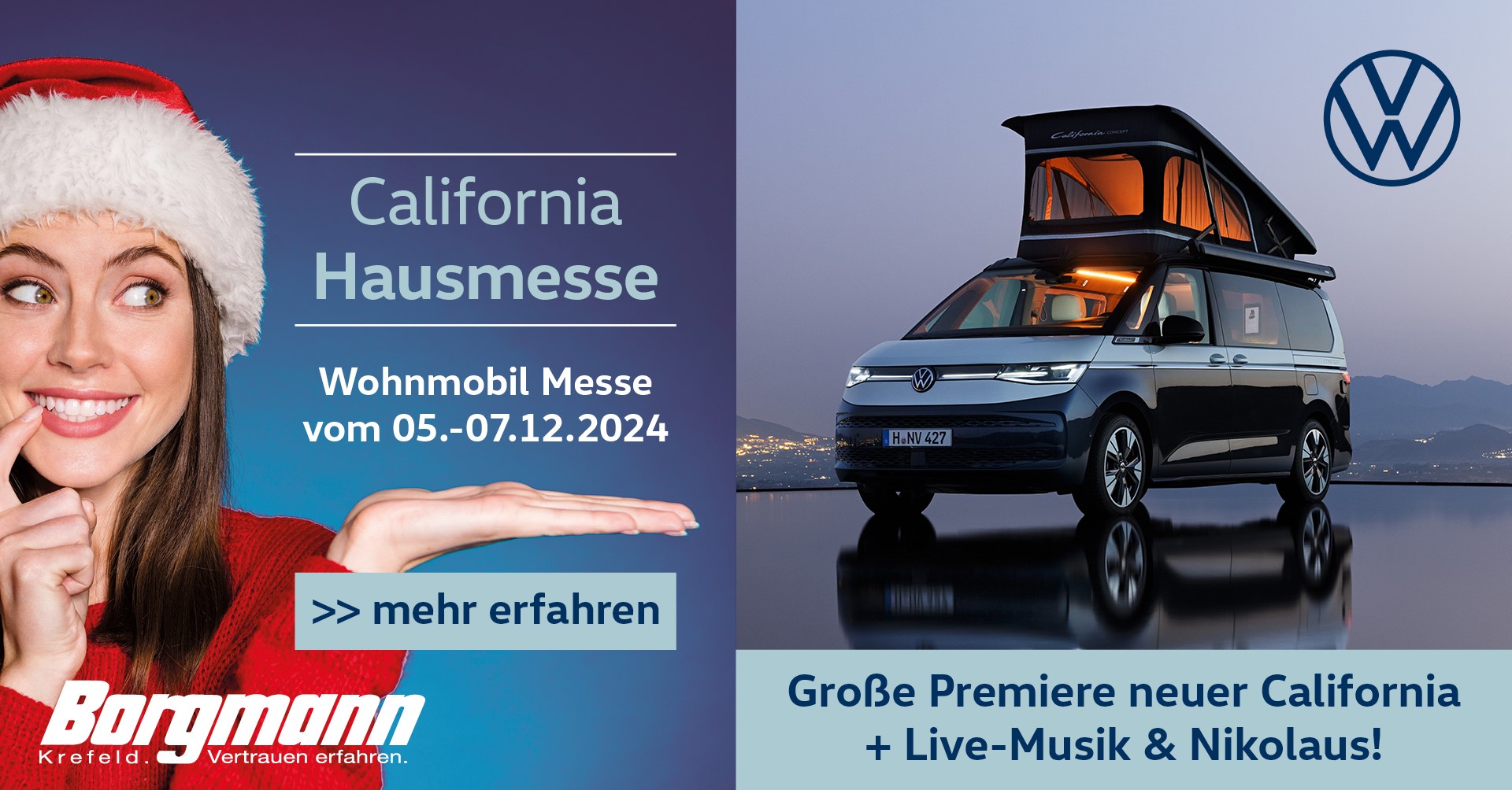 California Hausmesse im Autohaus Borgmann