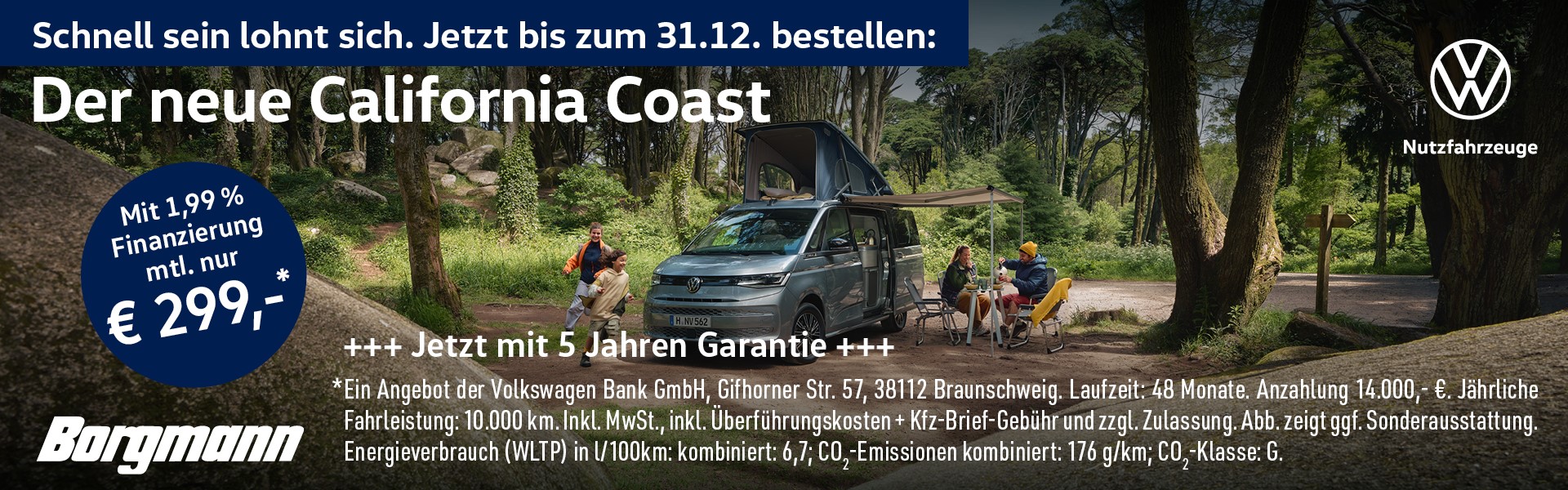 Der neue California Coast im Autohaus Borgmann