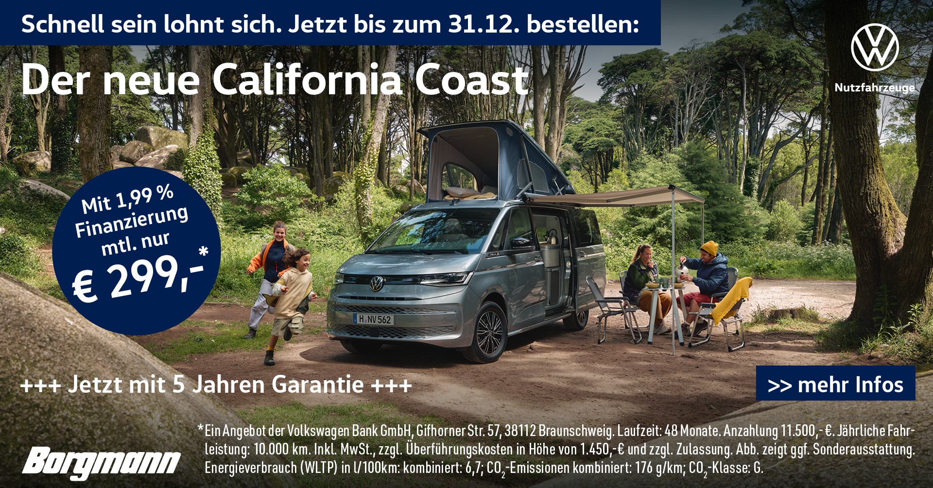 Der neue California Coast im Autohaus Borgmann