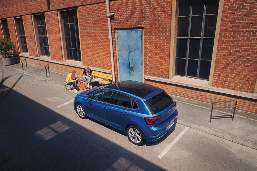 Der VW Polo Life im Autohaus Borgmann