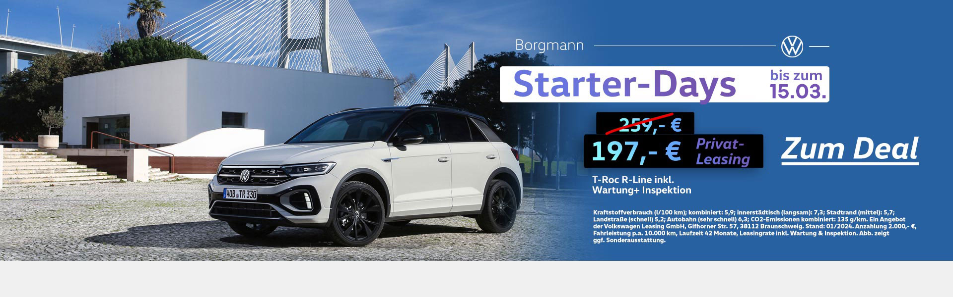 VW Touran kaufen im Autohaus Borgmann